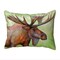 Betsy Drake Moose Extra Large 20 X 24 Indoor / Outdoor Pillow
